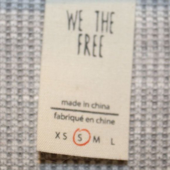 FREE PEOPLE EMBROIDERED SLOUCHY BUBBLE SLEEVE SHIRT Size S - Picture 3 of 5